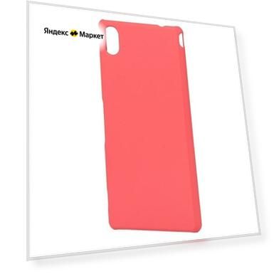 Чехол-накладка Pulsar CLIPCASE PC Soft-Touch для Sony M4 (красная)