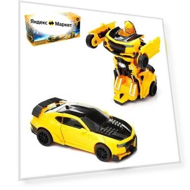 Робот инерционный «Автобот», трансформируется автоматически при столкновении, микс