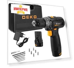 Шуруповерт Deko GCD12DU3 SET6 (063-4007)