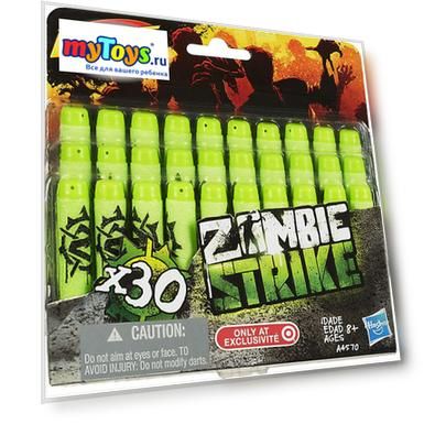 Комплект зомби-стрел для бластеров Nerf, 30 шт