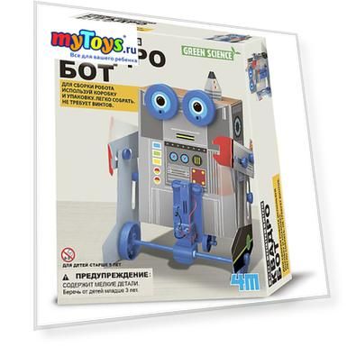 Набор для робототехники Green Science Квадробот