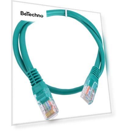 Патч-корд Aopen ANP511_1M_G UTP кат.5е 1м зеленый