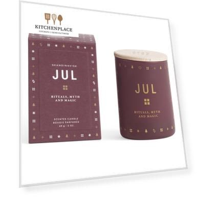 S K A N D I N A V I S K Свеча ароматическая jul с крышкой, 60 г
