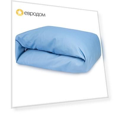Пододеяльник евро Gant Home Sateen, голубой