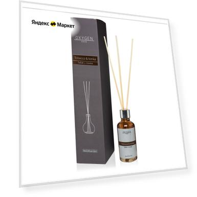Диффузор ароматический OXYGEN HOME "Tobacco and tonka", 50 мл, табак и тонка
