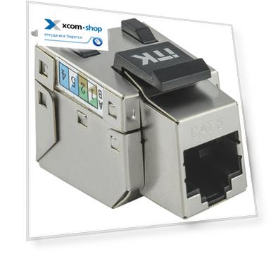 Модуль Keystone RJ45 FTP ITK CS1-1C06F-11 кат. 6 110 IDC 90 град. розет.