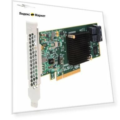 Intel Контроллер Intel RAID Controller RS3UC080J (SAS/SATA, JBOD, 8-ports) #RS3UC080J