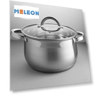 Кастрюля Webber ВЕ-146/2 обьем 5,0л нерж стекл кр