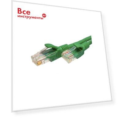 Тип: патч-корд компьютерный, Цвет: зеленый, Изоляция: U/UTP, Упаковка: пакет, Категория: 5е, Кол-во пар: 4, Тип разъема: RJ45/8P8C, Длина кабеля: 5.000, Кол-во разъемов: 2, Материал оболочки: компаунд (LSZH)