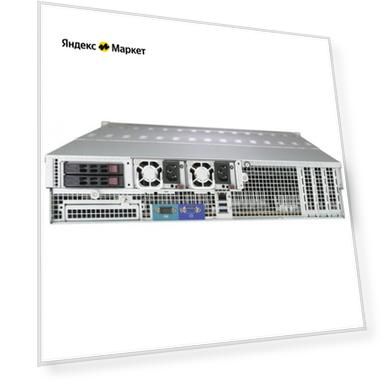 Сервер Supermicro SuperStorage 6029P-E1CR24L без процессора/без ОЗУ/без накопителей/количество отсеков 2.5" hot swap: 2/количество отсеков 3.5" hot swap: 24/2 x 1600 Вт