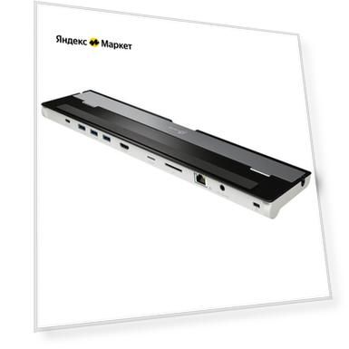 Мульти Хаб j5create USB-C 4K HDMI Dock3 x USB/HDMI/MicroSD/SD/Eth/mini jack 3.5 мм серый космос