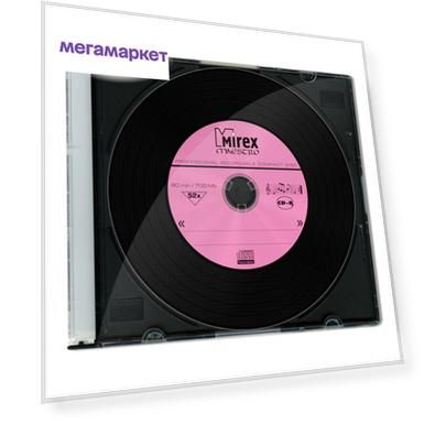 CD-диск Mirex 700Mb 52х "Maestro" Slim Case (203049)