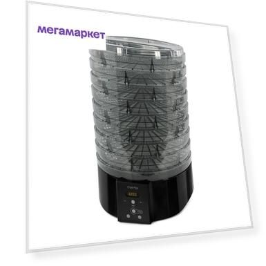 Сушилка для овощей и фруктов Marta MT-FD1886C черный