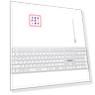 Клавиатуры Цвет белый, white