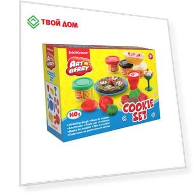 Набор для творчества Erich Krause Cookie Set пластилин на раст основе
