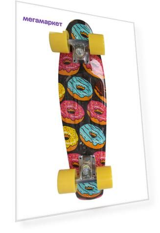 Мини-круизер Larsen 55 x 15 см Donuts