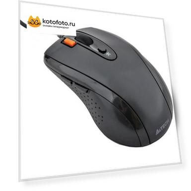 Мышь A4Tech V-Track Padless N-70FX Black USB