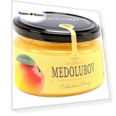 Мёд-суфле с манго Медолюбов, 250мл