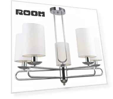 Люстра на штанге Escada Eclipse 10166/5PL Chrome