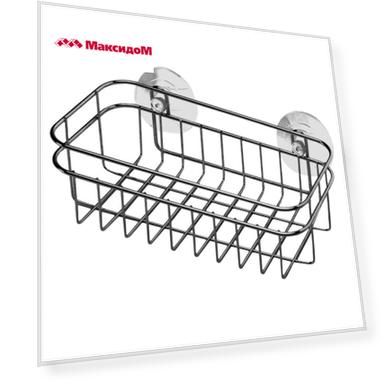 полка прямоугольная 1-ярусная VANSTORE Neo plus глубокая хром