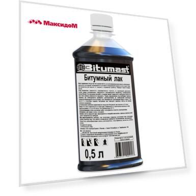 лак BITUMAST битумный 0,5л, арт.ЭК000114695
