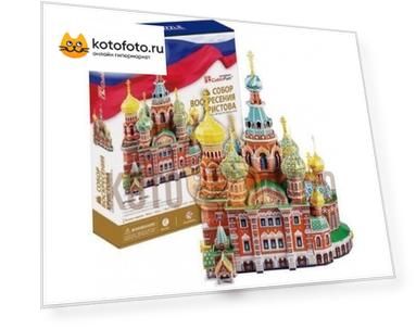 3D-пазл CubicFun Собор Воскресения Христова (Россия) CubicFun