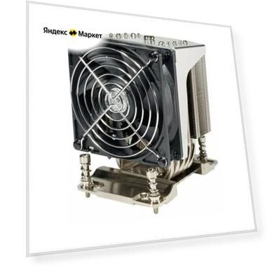 Кулер Ablecom ACL-S40260 SP3, AMD Epyc, 4U, Active, 330~350W (аналог SNK-P0064AP4)
