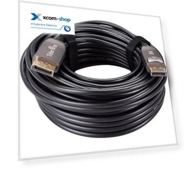 Кабель интерфейсный DisplayPort Telecom TCG2130-15M активный оптический DP1.4 8K@60Hz 15м