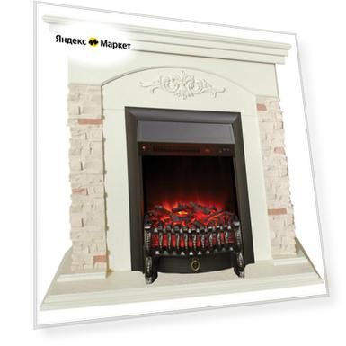 Каминокомплект Realflame NEAPOLIS STD/EUG WT FOBOS BL