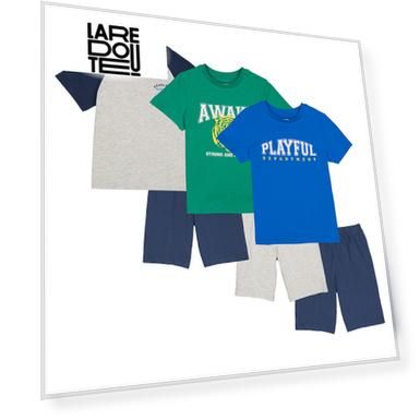Комплект из трех пижам 3-14 LaRedoute