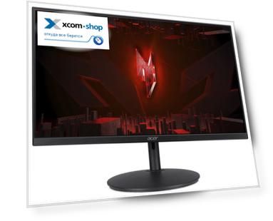 Монитор 27" Acer Nitro XF270S3biphx UM.HX0EE.301 black, 1920x1080, 1/4ms, 300cd, 180Hz, 16:9, ZeroFrame, H.Adj. 100, HDMI, DP, Audio out, FreeSync Pre