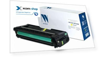 Картридж NVP NV-SPC220Y для Ricoh Aficio SP C220/SP C221/SP C222/SP C240 (406055) (2300k), yellow
