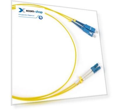 Патч-корд волоконно-оптический Vimcom LC-LC simplex 3m 9/125 LSZH