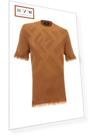 Хлопковый джемпер Fendi