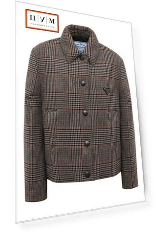 Жакет из шерсти и кашемира Prada
