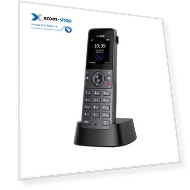 Телефон DECT Yealink W74H экран 1.8",  виброоповещение, FNR, BT, 3.5 mm, для W70B/W71P/W73P/W74P/W76P/W79P/W75/W80/W90