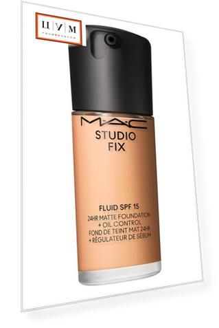 Тональная основа Studio Fix ​Fluid SPF 15 24HR Matte Foundation + Oil Control, NW15 (30ml) MAC