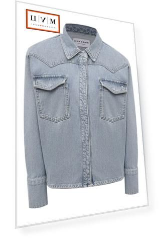 Джинсовая рубашка Icon Denim LA