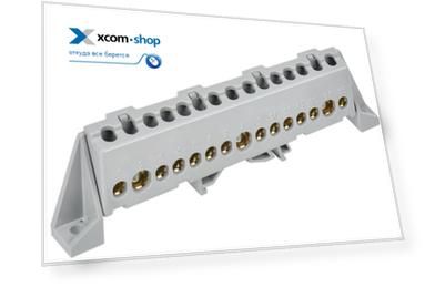 Шина L "фаза" IEK TF-NN20-17-DP-K03 TEKFOR в комбинированном изоляторе "Стойка" 8х12-17-Ср