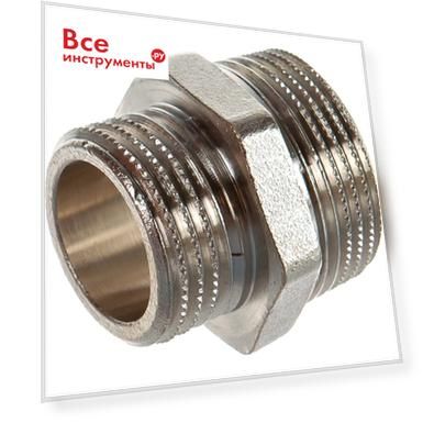 Переходной никелированный ниппель STOUT RG008Q0OCNRMLV