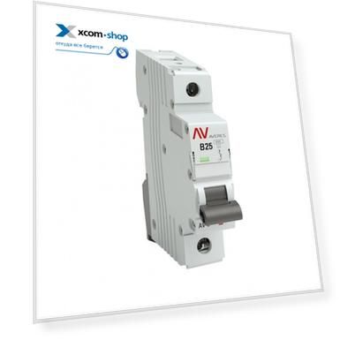 Автоматический выключатель EKF mcb6-1-25B-av AV-6 1P 25A (B) 6kA AVERES