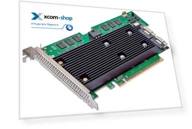 Контроллер Broadcom/LSI 9670W-16i SGL, PCIe 4.0 x16, LP, 24G SAS/SATA/NVMe, RAID 0,1,5,6,10,50,60, 16port(2x8 SFF-8654), 8GB Cache, SAS4116W ROC, RTL