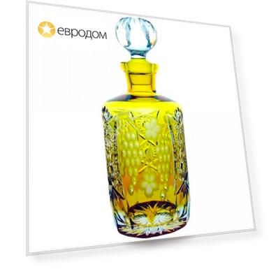Декантер для виски Ajka Crystal Grape Amber