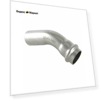 Пресс угольник VALTEC 18х18а, 45° нерж. сталь, VTi.958. I.001818