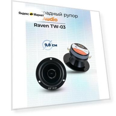 Рупорный твитер DL Audio Raven TW-03
