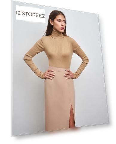 Размер: M, Наименование en: Pencil skirt with slit
