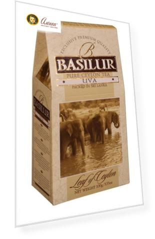 Чай Basilur Лист Цейлона "Ува/Uva OP", 100 гр