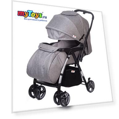 Прогулочная коляска Baby Hit Floret, серая