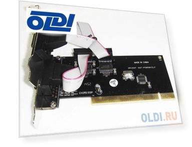 Контроллер ORIENT XWT-PS050V2LP, PCI to COM 2-port Low Profile (WCH CH351) oem