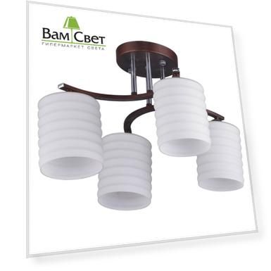 Потолочная люстра IDLamp Gemma 878/4PF-Darkcopper